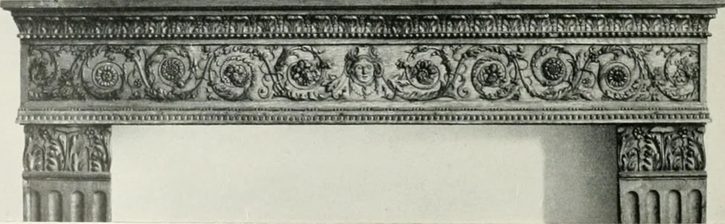 An illustration from Louis XVI furniture, 1913, leaf 97