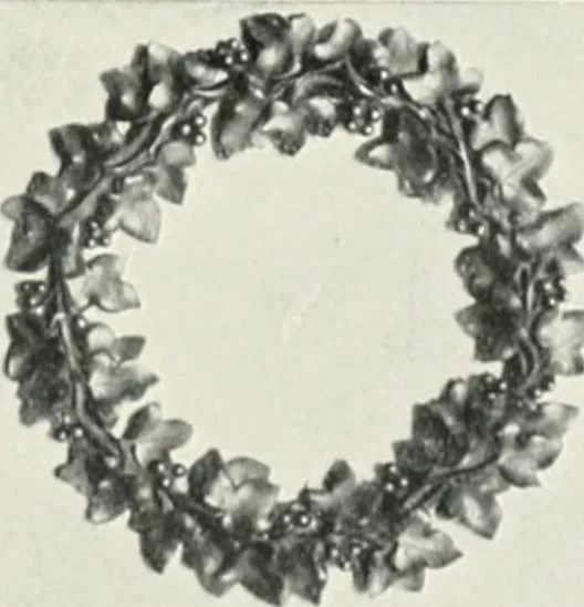 An illustration from Louis XVI furniture, 1913, leaf 98