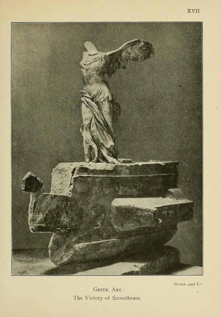 An illustration from The Louvre Museum; a general guide to the collections, 1922, leaf 95