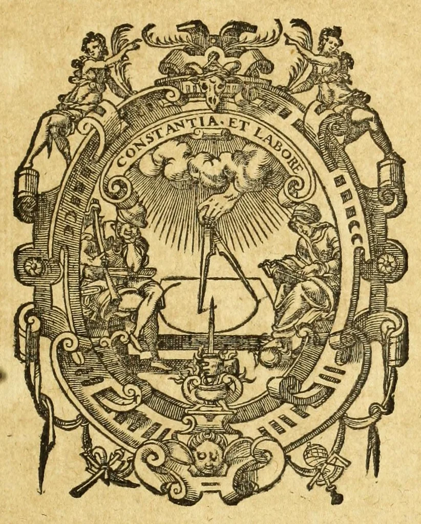 An illustration from Lovanivm : siue opidi et academiæ eivs descriptio : libri tres, 1605, leaf 149