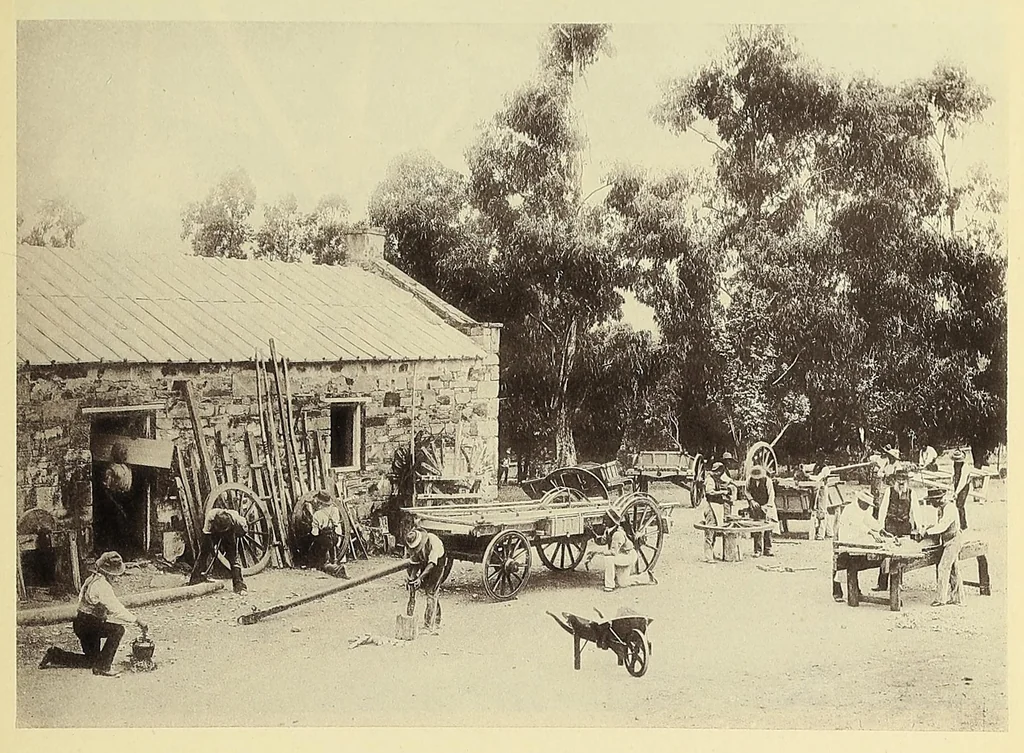 An illustration from Lovedale missionary institution, South Africa, 1894, leaf 81