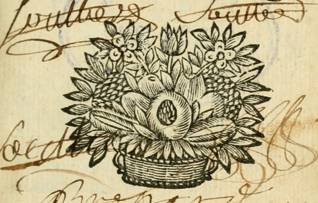 An illustration from L'Ovide bovffon, ov Les metamorphoses travesties en vers bvrlesqves, 1662, leaf 6