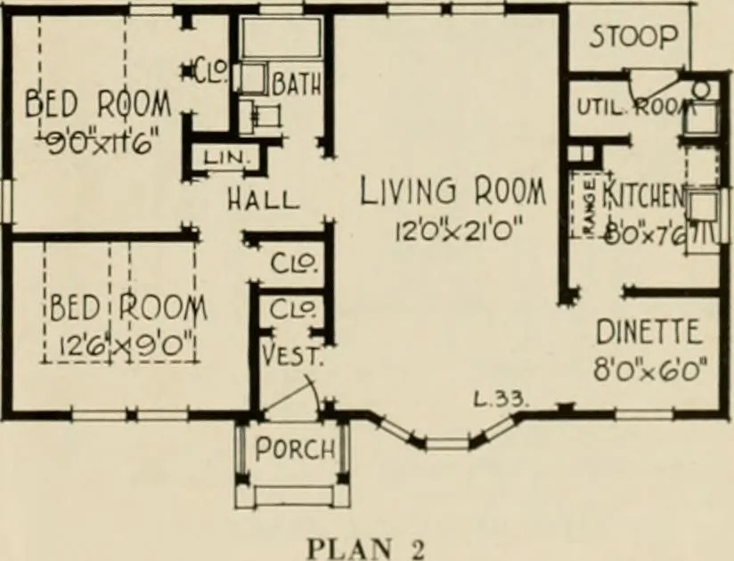 An illustration from Low cost homes., 1900, leaf 12