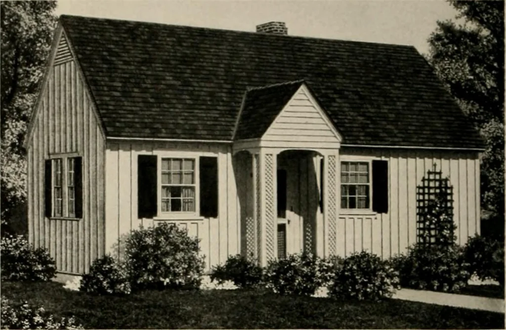An illustration from Low cost homes., 1900, leaf 31