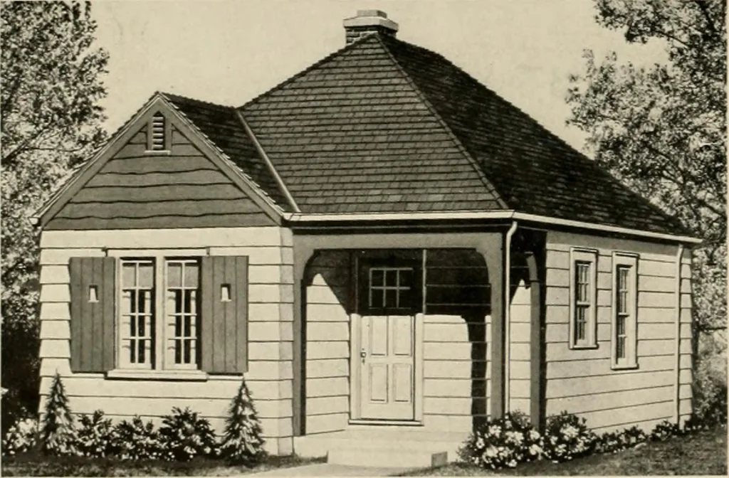 An illustration from Low cost homes., 1900, leaf 31