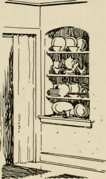 An illustration from Low cost homes., 1900, leaf 8