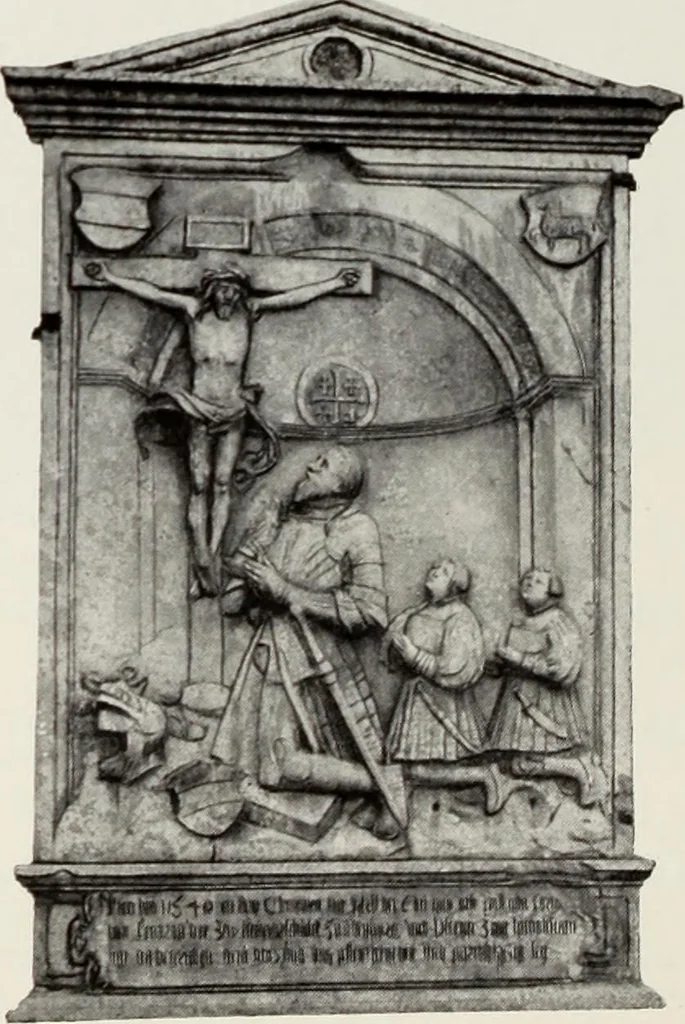 An illustration from Loy Hering : ein Beitrag zur Geschichte der deutschen Plastik des XVI. Jahrhunderts, 1905, leaf 105