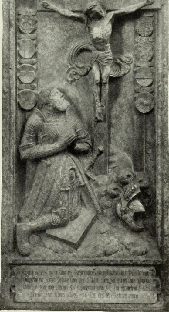 An illustration from Loy Hering : ein Beitrag zur Geschichte der deutschen Plastik des XVI. Jahrhunderts, 1905, leaf 106
