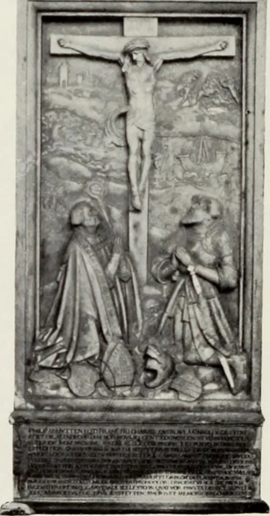 An illustration from Loy Hering : ein Beitrag zur Geschichte der deutschen Plastik des XVI. Jahrhunderts, 1905, leaf 109