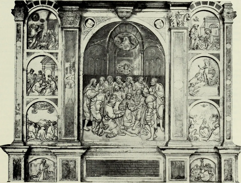 An illustration from Loy Hering : ein Beitrag zur Geschichte der deutschen Plastik des XVI. Jahrhunderts, 1905, leaf 114