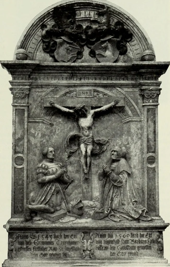 An illustration from Loy Hering : ein Beitrag zur Geschichte der deutschen Plastik des XVI. Jahrhunderts, 1905, leaf 120