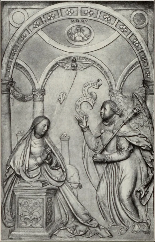 An illustration from Loy Hering : ein Beitrag zur Geschichte der deutschen Plastik des XVI. Jahrhunderts, 1905, leaf 121