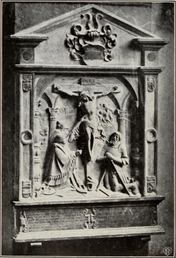An illustration from Loy Hering : ein Beitrag zur Geschichte der deutschen Plastik des XVI. Jahrhunderts, 1905, leaf 123