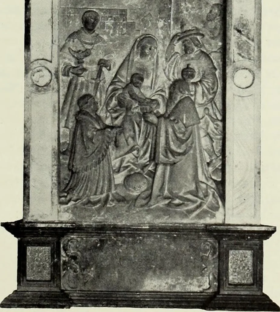 An illustration from Loy Hering : ein Beitrag zur Geschichte der deutschen Plastik des XVI. Jahrhunderts, 1905, leaf 22