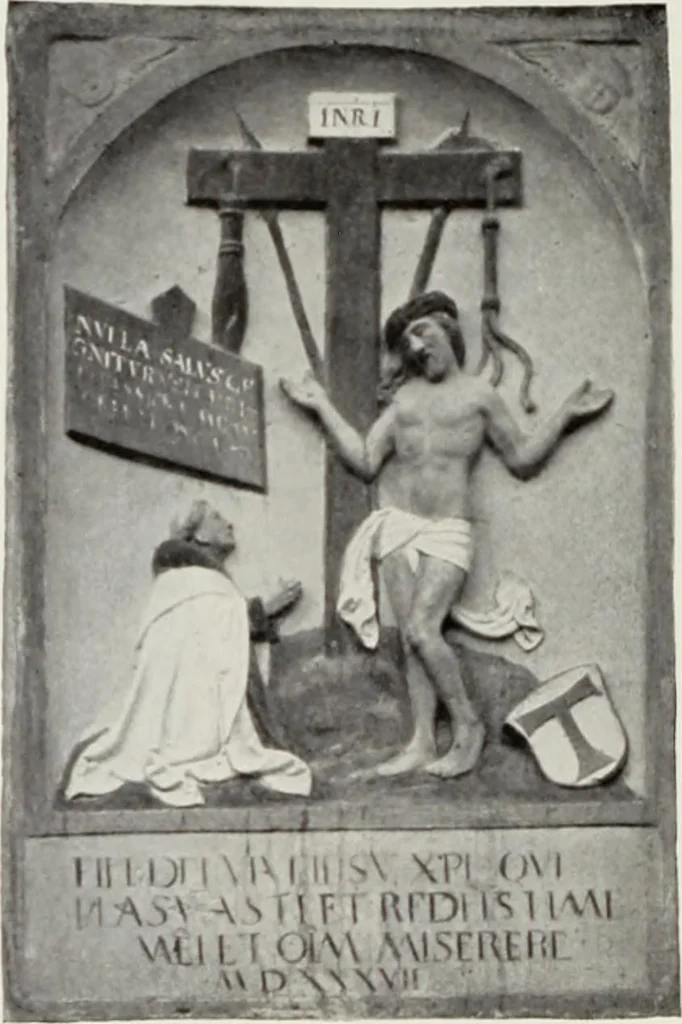 An illustration from Loy Hering : ein Beitrag zur Geschichte der deutschen Plastik des XVI. Jahrhunderts, 1905, leaf 25