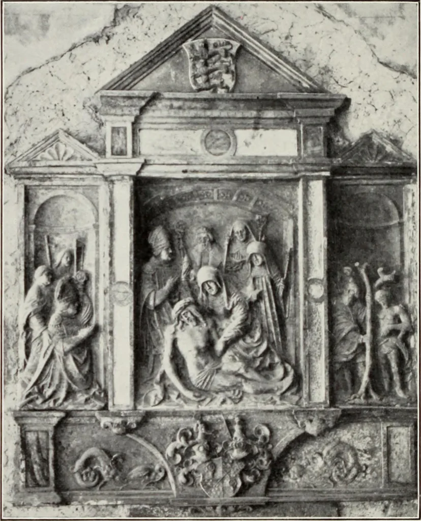 An illustration from Loy Hering : ein Beitrag zur Geschichte der deutschen Plastik des XVI. Jahrhunderts, 1905, leaf 27