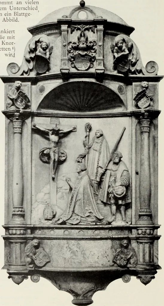 An illustration from Loy Hering : ein Beitrag zur Geschichte der deutschen Plastik des XVI. Jahrhunderts, 1905, leaf 33