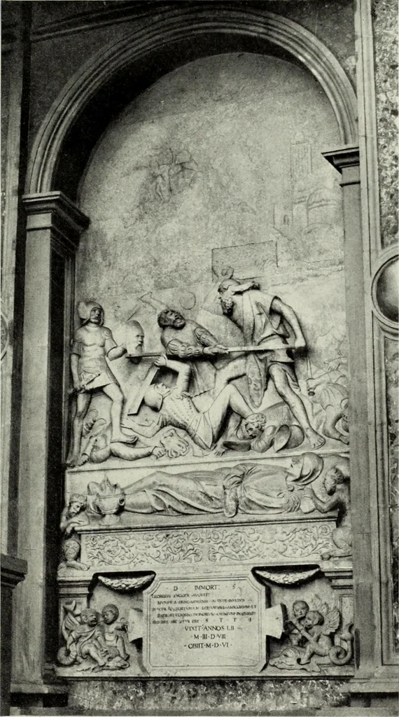 An illustration from Loy Hering : ein Beitrag zur Geschichte der deutschen Plastik des XVI. Jahrhunderts, 1905, leaf 48