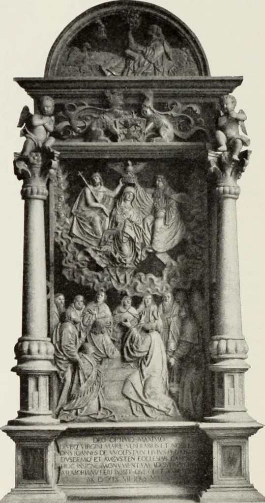 An illustration from Loy Hering : ein Beitrag zur Geschichte der deutschen Plastik des XVI. Jahrhunderts, 1905, leaf 65