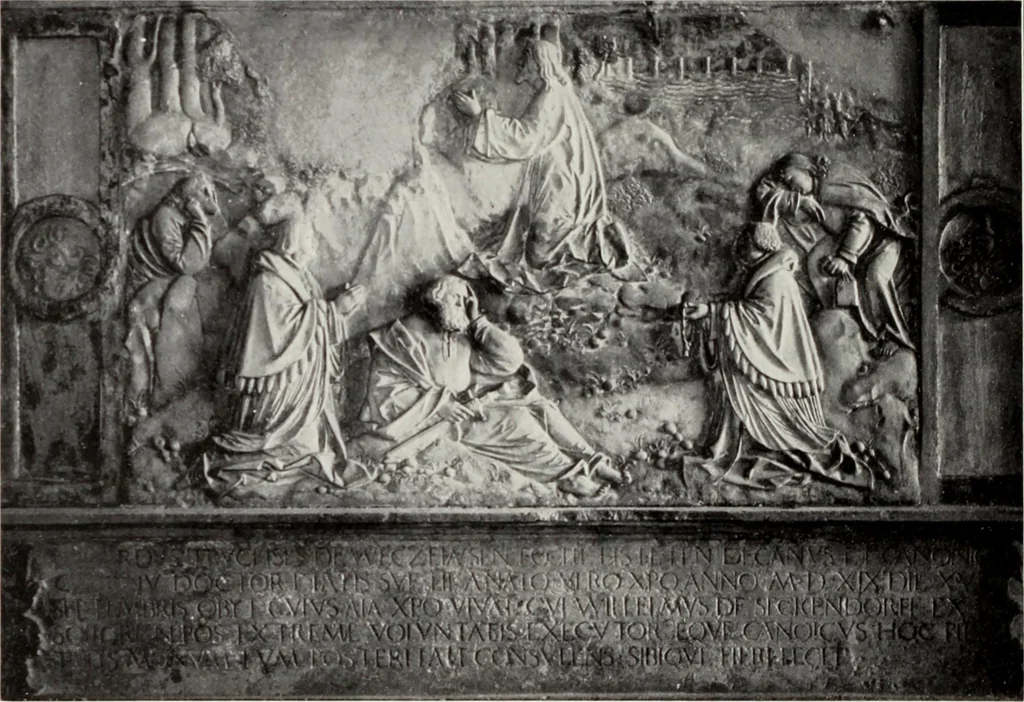An illustration from Loy Hering : ein Beitrag zur Geschichte der deutschen Plastik des XVI. Jahrhunderts, 1905, leaf 67