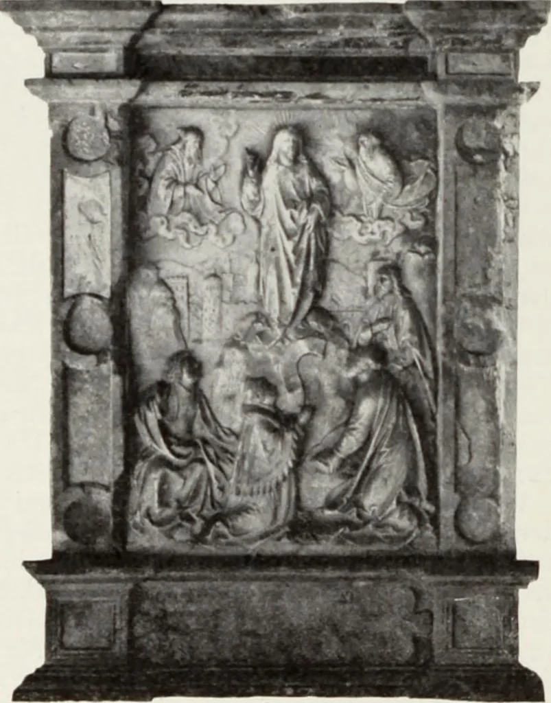 An illustration from Loy Hering : ein Beitrag zur Geschichte der deutschen Plastik des XVI. Jahrhunderts, 1905, leaf 75