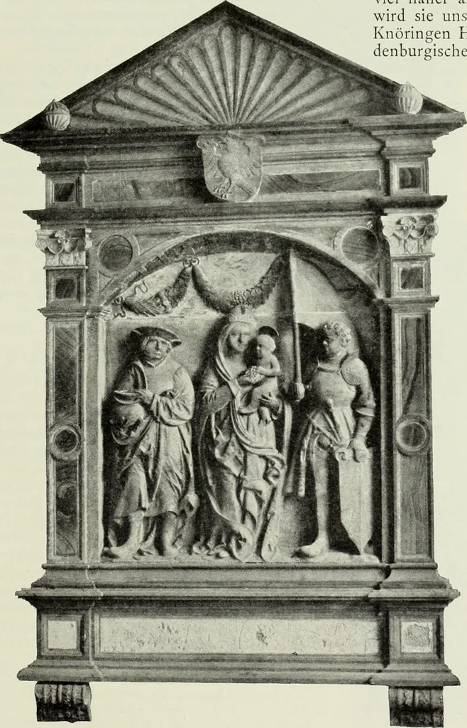 An illustration from Loy Hering : ein Beitrag zur Geschichte der deutschen Plastik des XVI. Jahrhunderts, 1905, leaf 80