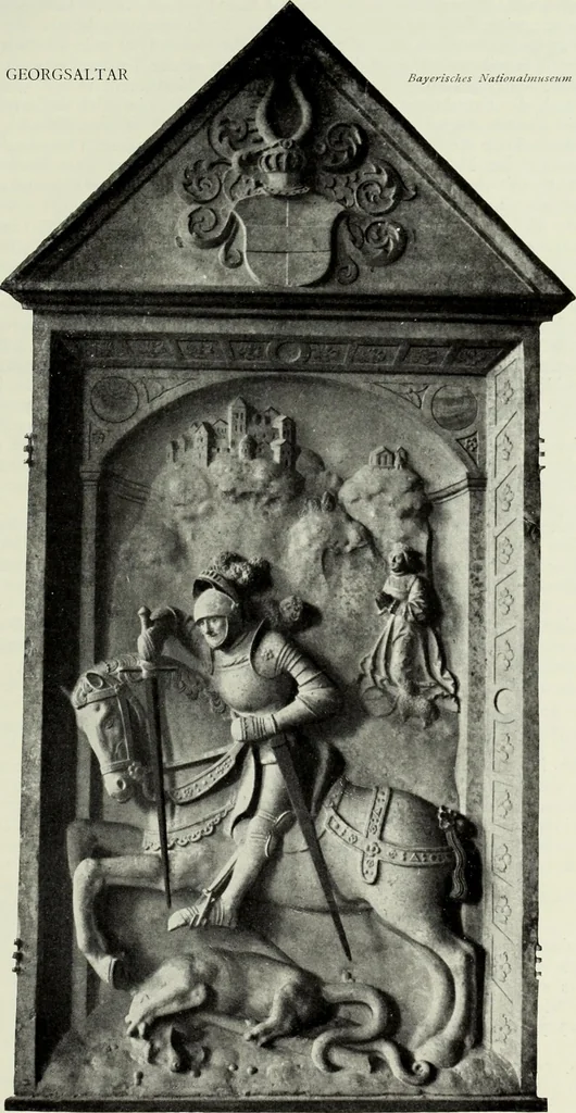 An illustration from Loy Hering : ein Beitrag zur Geschichte der deutschen Plastik des XVI. Jahrhunderts, 1905, leaf 86