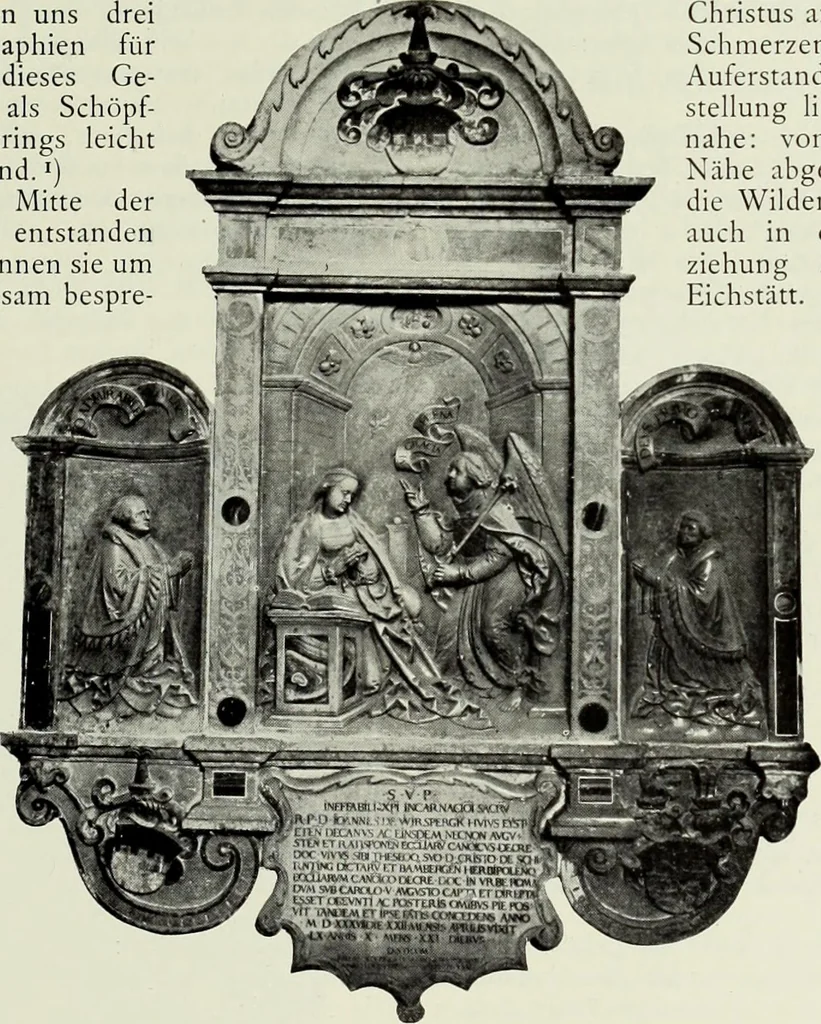 An illustration from Loy Hering : ein Beitrag zur Geschichte der deutschen Plastik des XVI. Jahrhunderts, 1905, leaf 94
