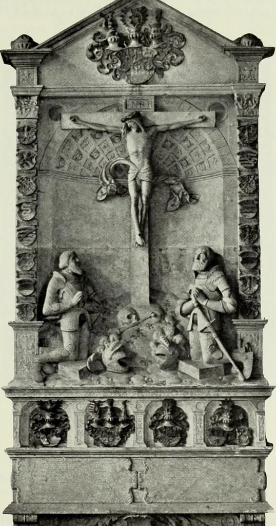 An illustration from Loy Hering : ein Beitrag zur Geschichte der deutschen Plastik des XVI. Jahrhunderts, 1905, leaf 98