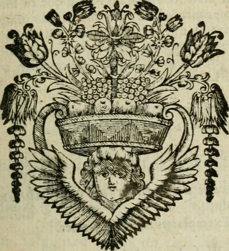 An illustration from L'État de la France, où l'on voit tous les princes, ducs & pairs, marechaux de France & autres officiers de la couronne ... [édité par Nicolas Besongne], 1698, leaf 28