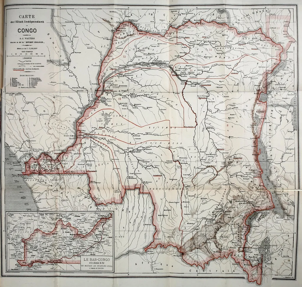 An illustration from L'État indépendant du Congo; historique, géographie physique, ethnographie, situation économique, organisation politique, 1899, leaf 553