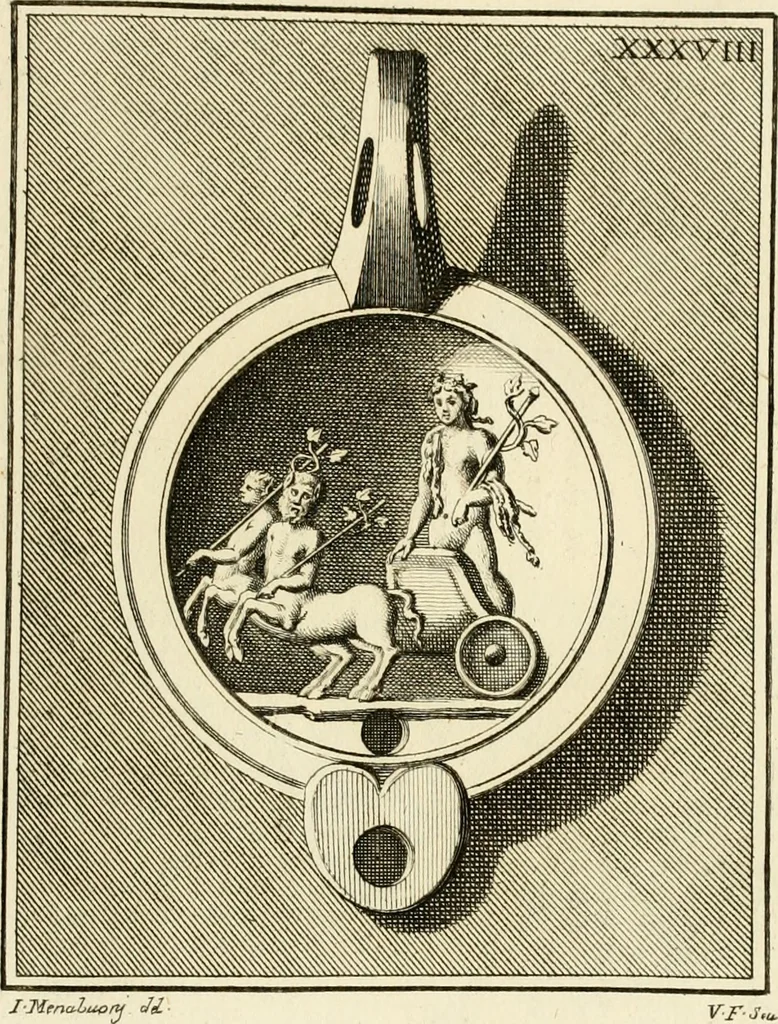 An illustration from Lucernae fictiles musei Passerii, 1739, leaf 102