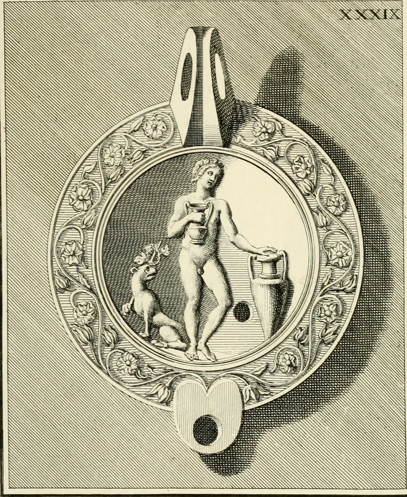 An illustration from Lucernae fictiles musei Passerii, 1739, leaf 104
