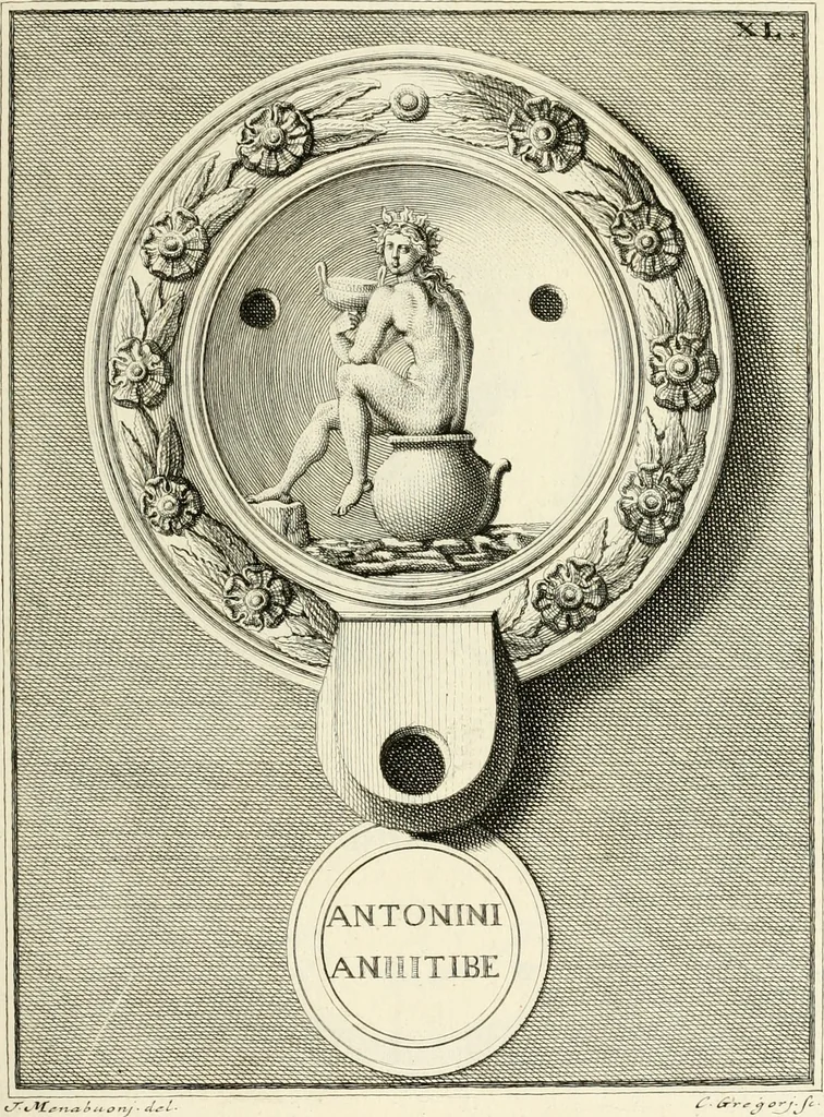 An illustration from Lucernae fictiles musei Passerii, 1739, leaf 106