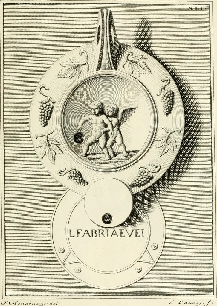 An illustration from Lucernae fictiles musei Passerii, 1739, leaf 108
