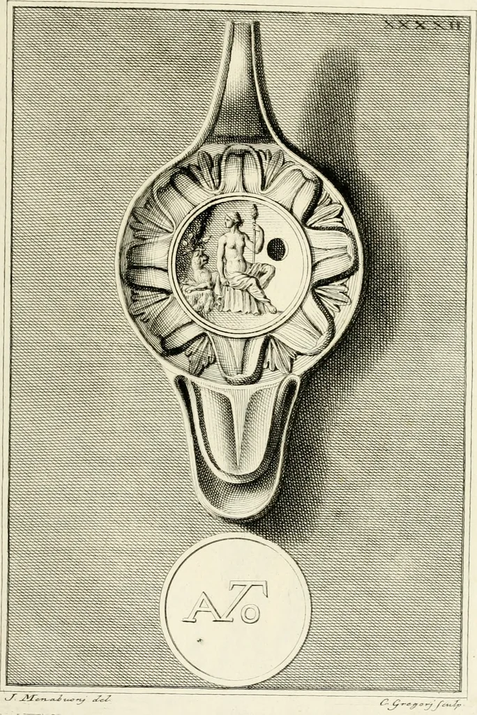 An illustration from Lucernae fictiles musei Passerii, 1739, leaf 110