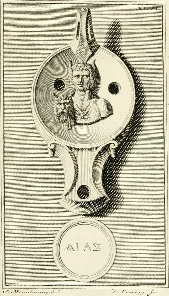 An illustration from Lucernae fictiles musei Passerii, 1739, leaf 118