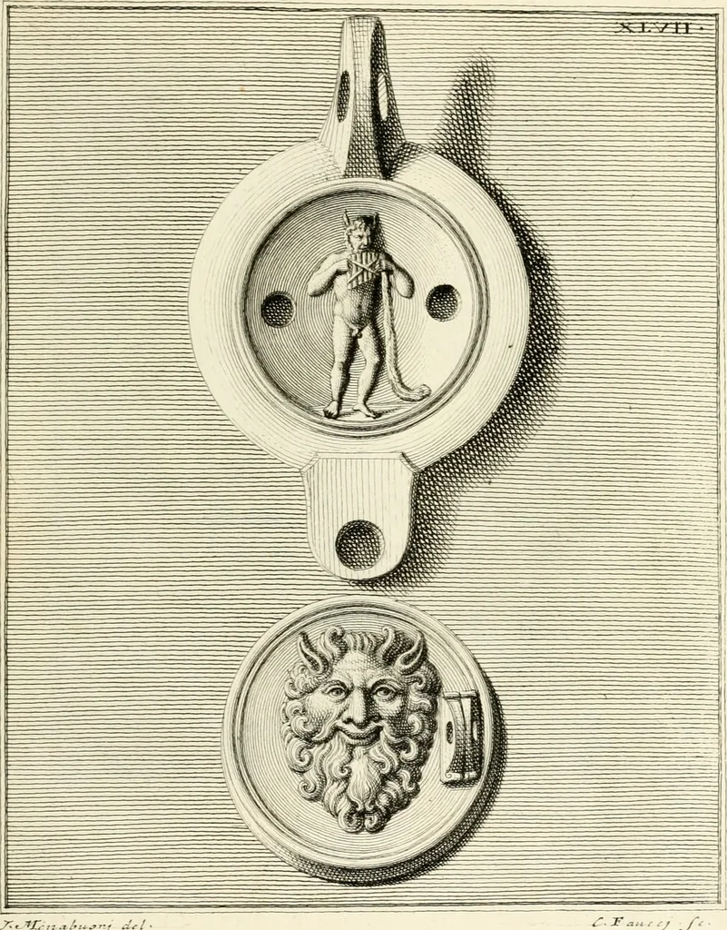 An illustration from Lucernae fictiles musei Passerii, 1739, leaf 120