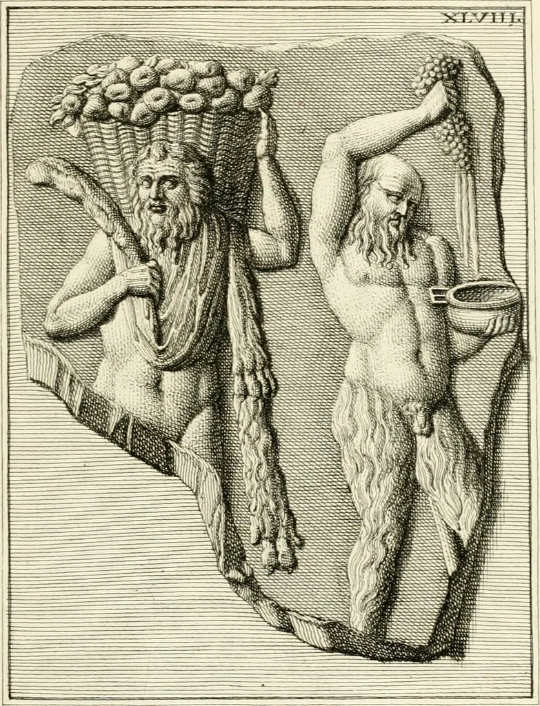 An illustration from Lucernae fictiles musei Passerii, 1739, leaf 122