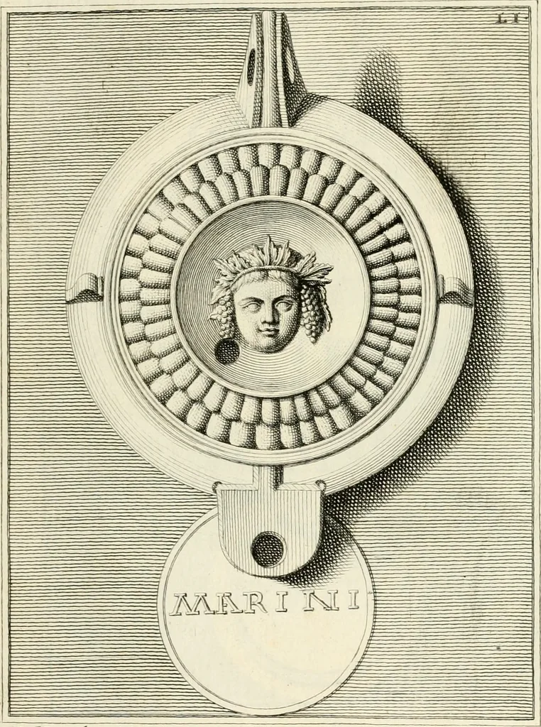 An illustration from Lucernae fictiles musei Passerii, 1739, leaf 128