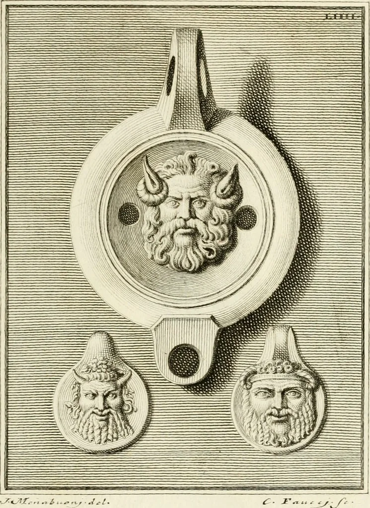 An illustration from Lucernae fictiles musei Passerii, 1739, leaf 134