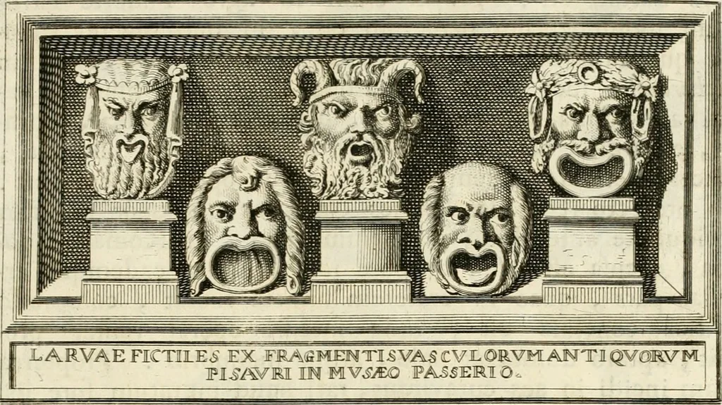 An illustration from Lucernae fictiles musei Passerii, 1739, leaf 14