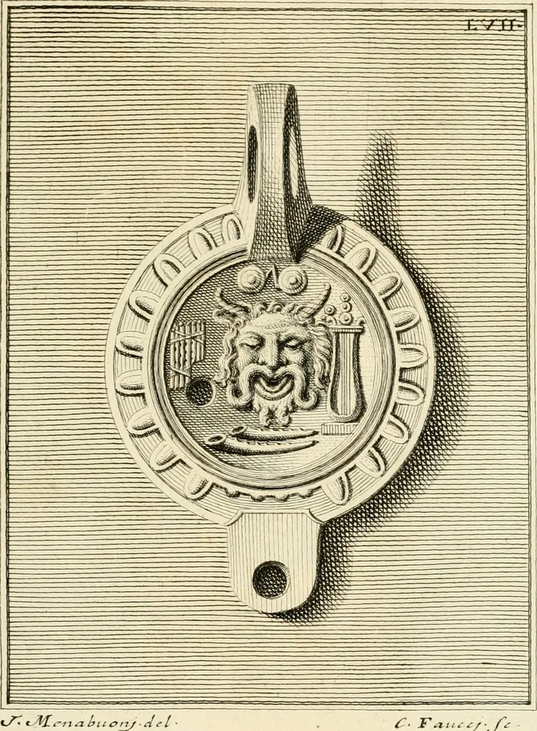 An illustration from Lucernae fictiles musei Passerii, 1739, leaf 140