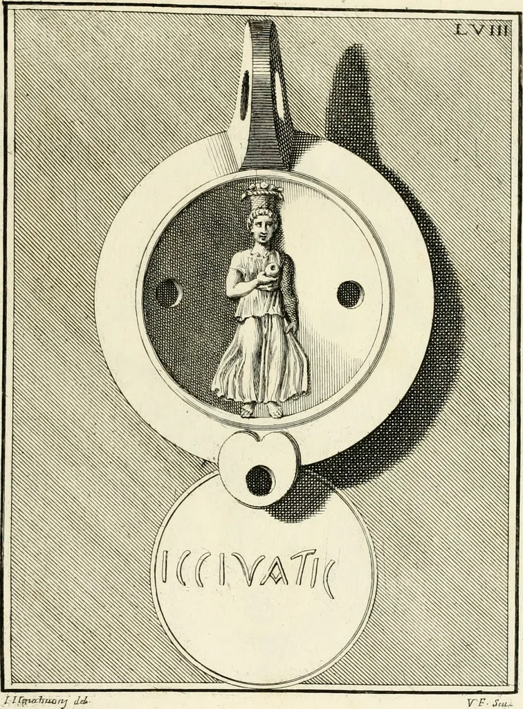 An illustration from Lucernae fictiles musei Passerii, 1739, leaf 142