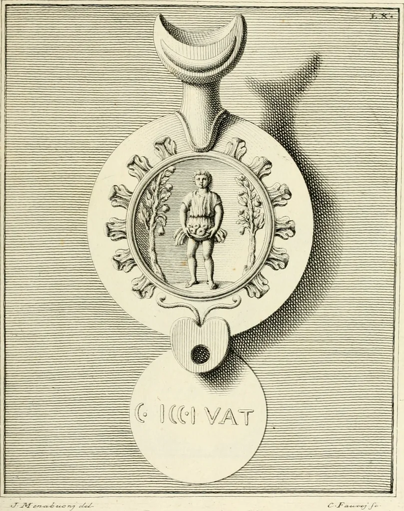An illustration from Lucernae fictiles musei Passerii, 1739, leaf 146