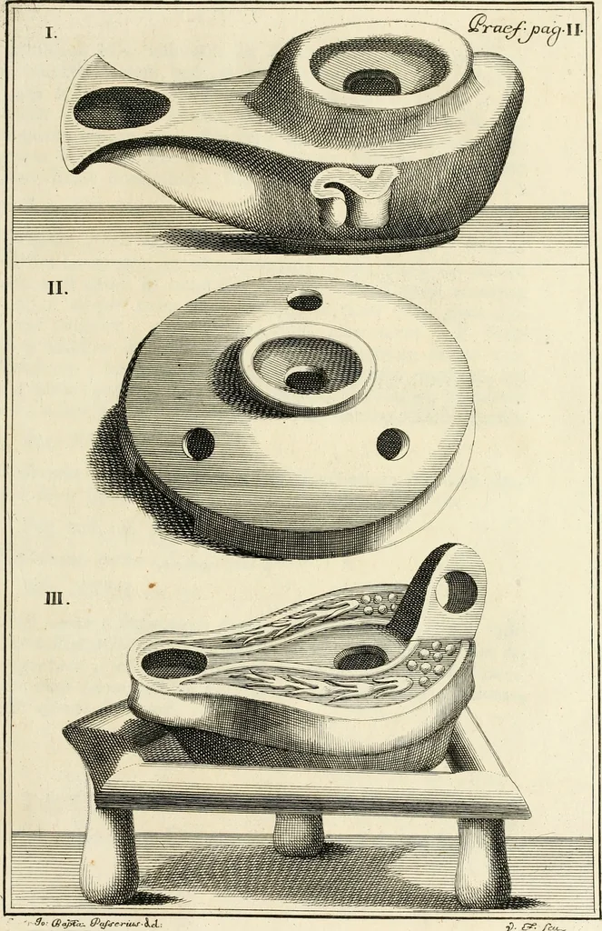 An illustration from Lucernae fictiles musei Passerii, 1739, leaf 16
