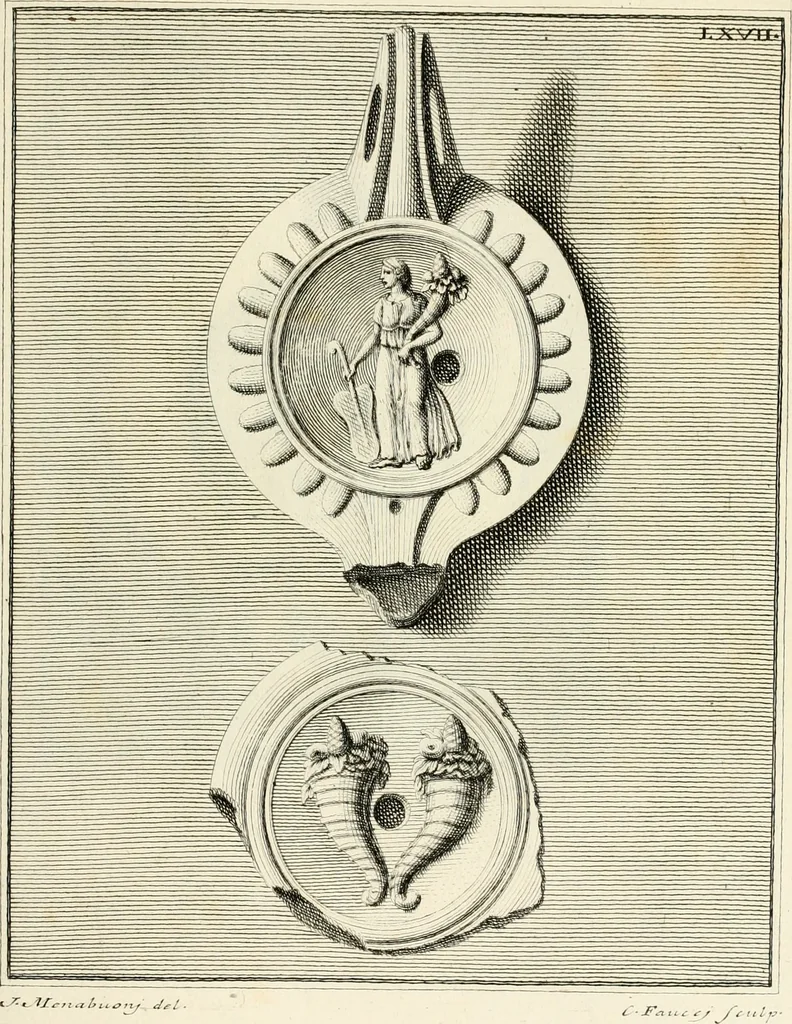 An illustration from Lucernae fictiles musei Passerii, 1739, leaf 160