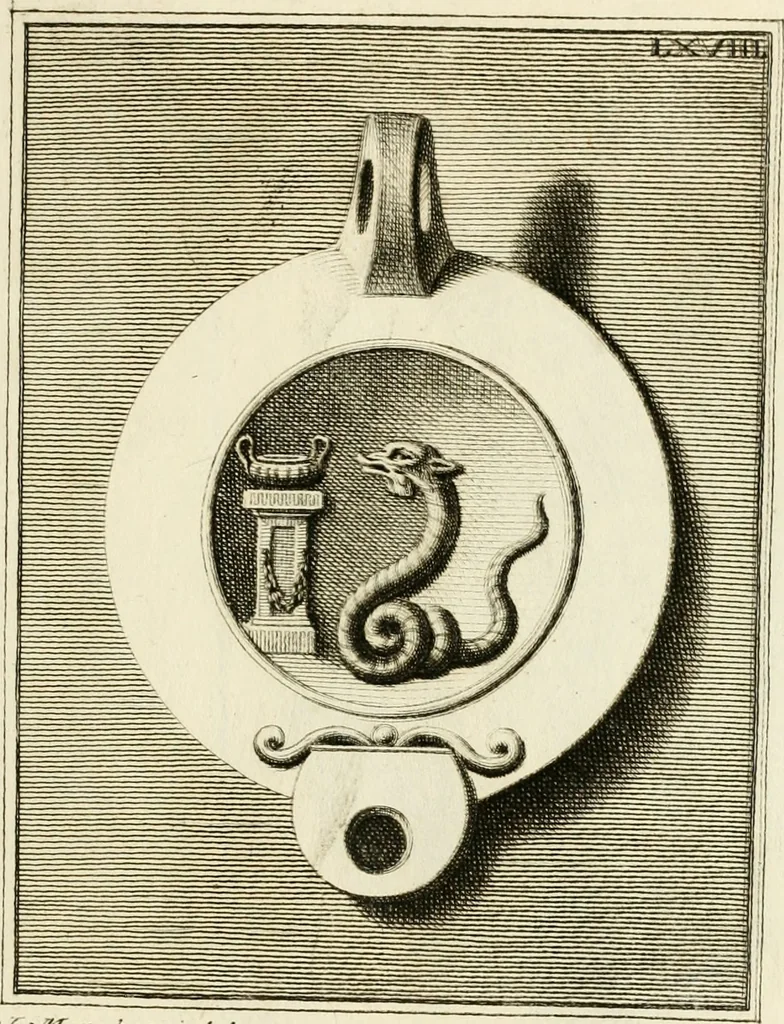 An illustration from Lucernae fictiles musei Passerii, 1739, leaf 162