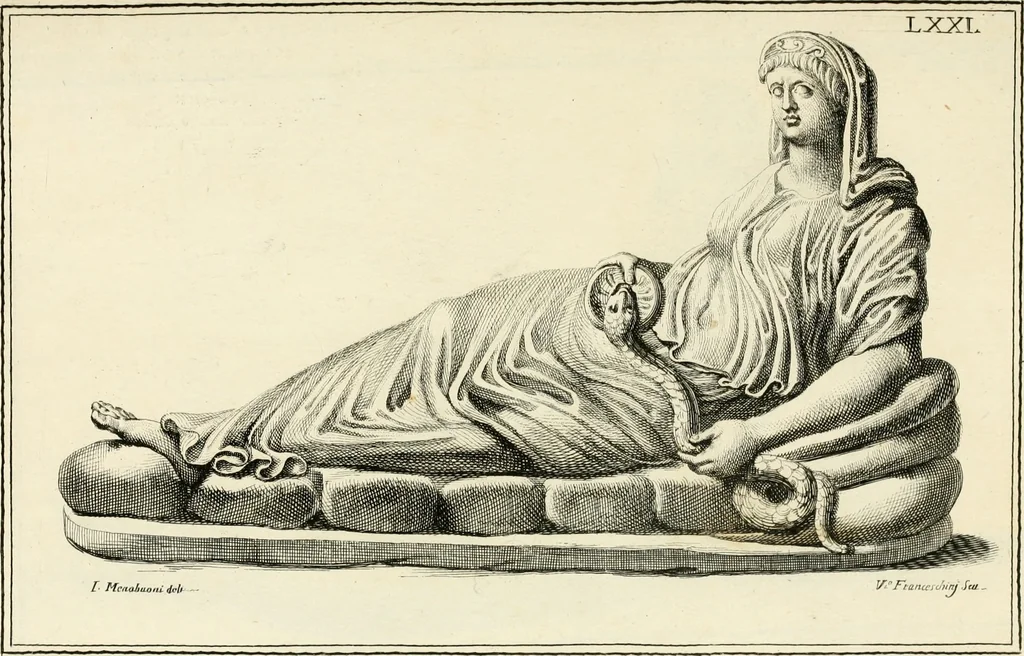 An illustration from Lucernae fictiles musei Passerii, 1739, leaf 168
