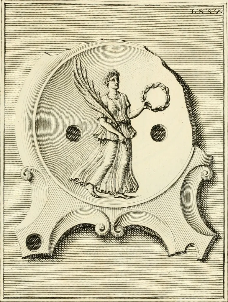 An illustration from Lucernae fictiles musei Passerii, 1739, leaf 176